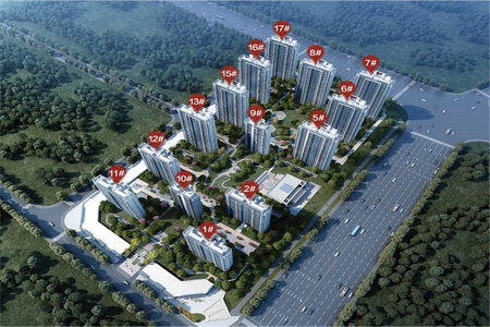 学区房,浉河区富地轩城精装2房证齐可按揭契税满二随时看房